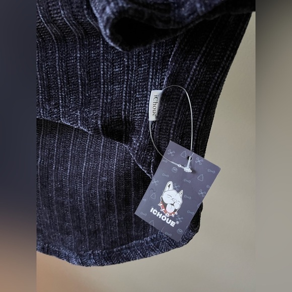 NWT Large Plus Navy Blue Dog sweater - Picture 9 of 10